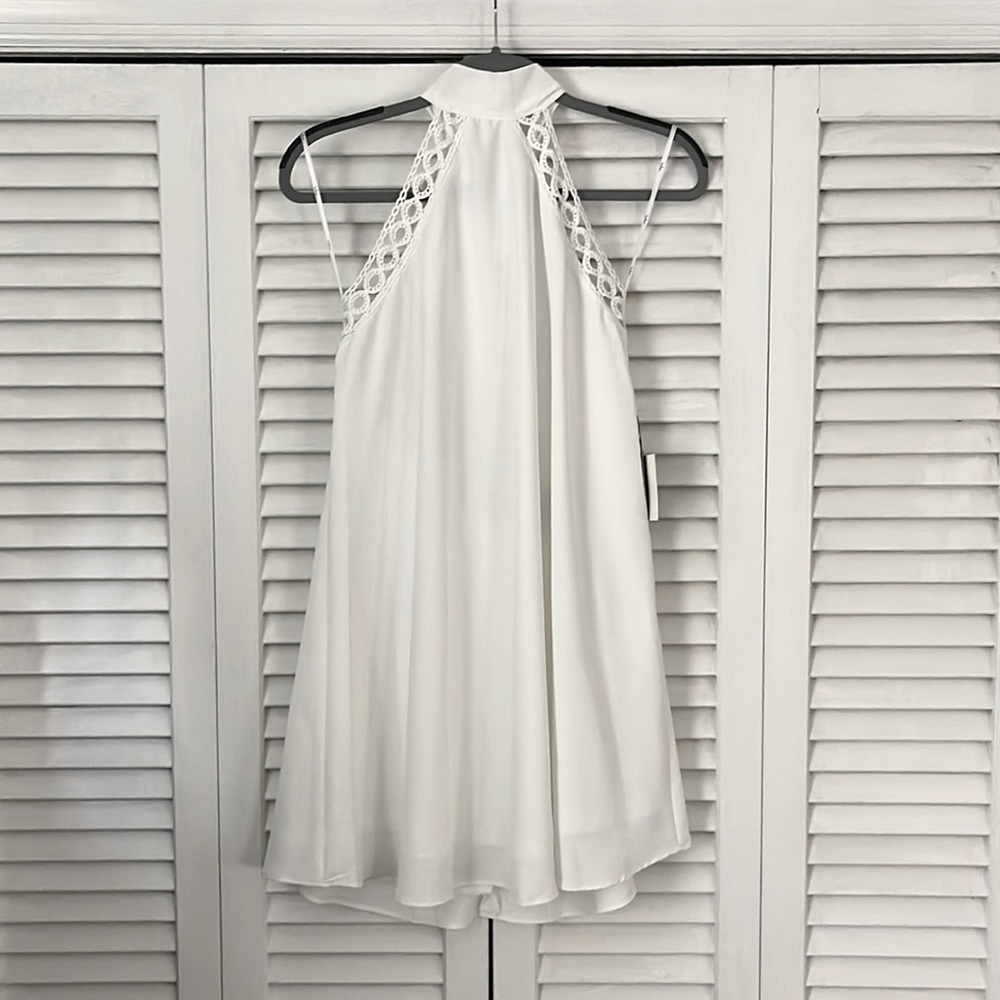 White short dress from Lulus